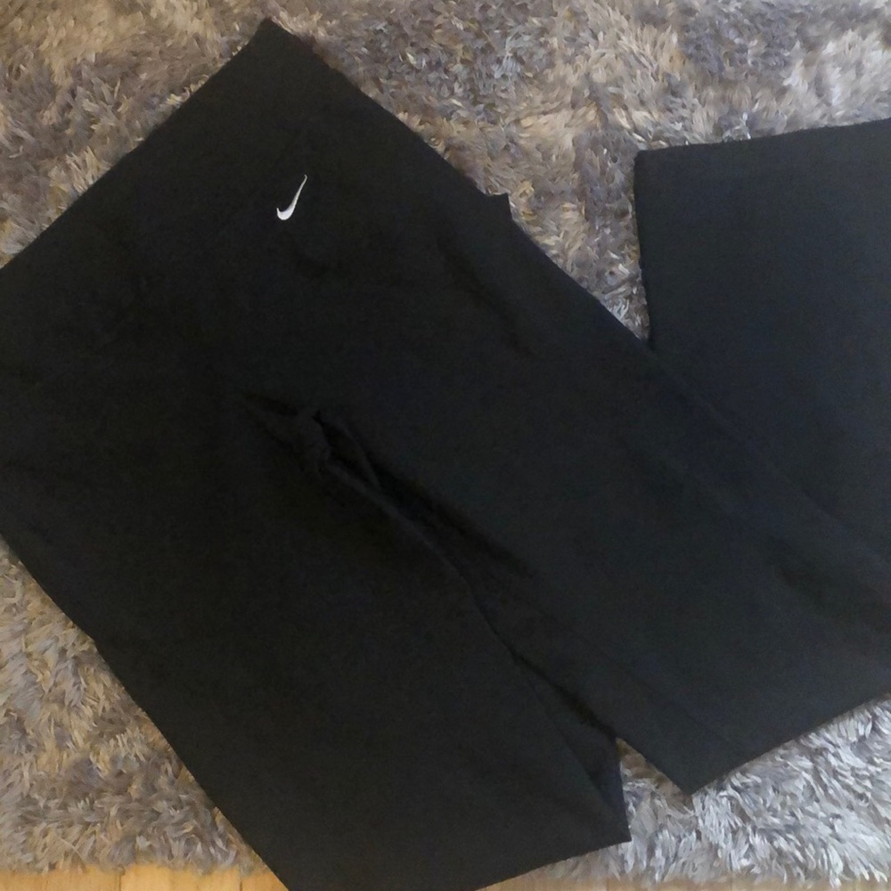 Nike Dri-Fit Athletic Athleisure Black Pants, Sz S